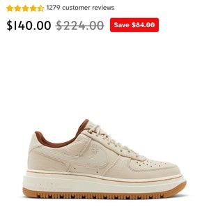 Nike Air Force 1 Luxe